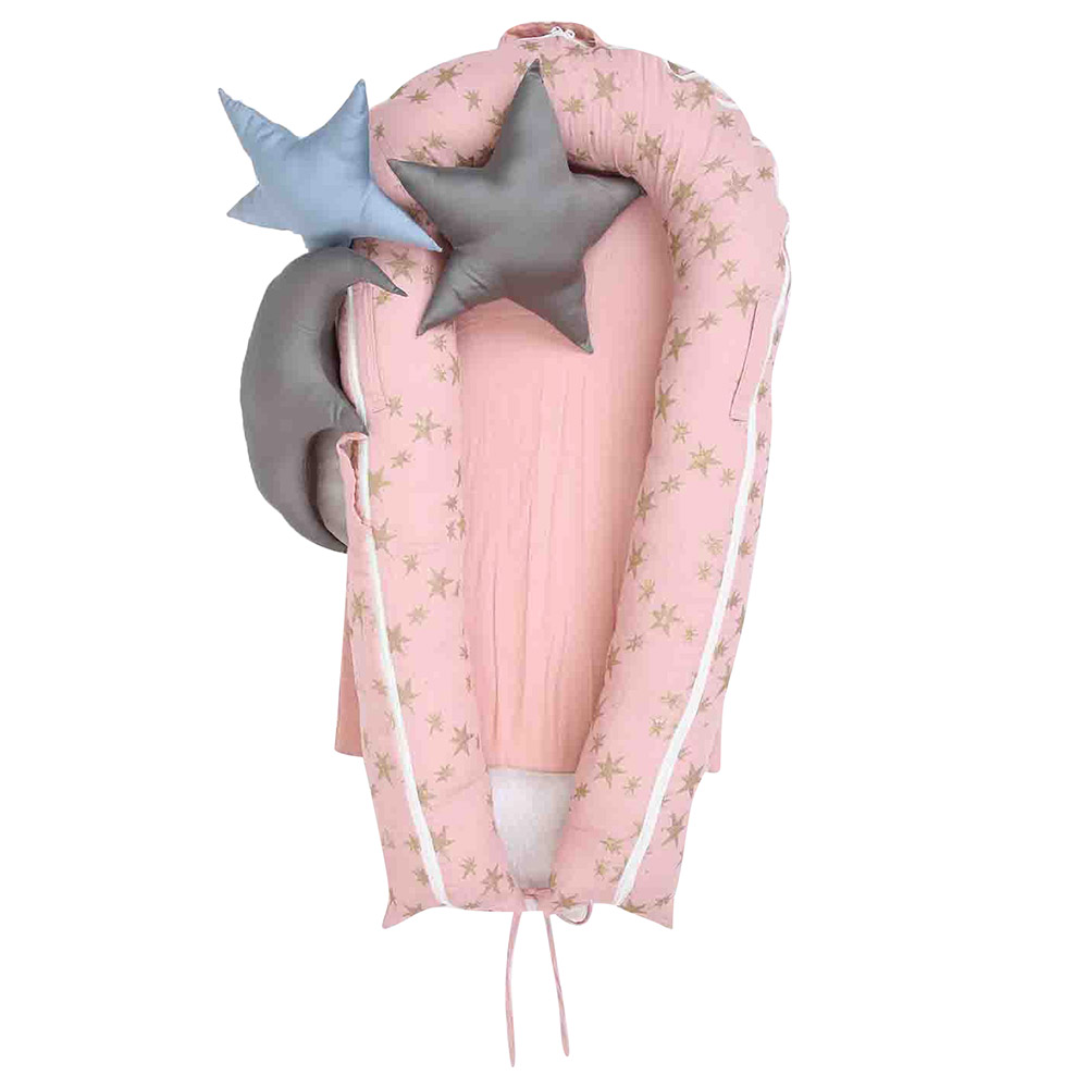 Mi Dulce An'Ya Baby Nest Bed - Pink