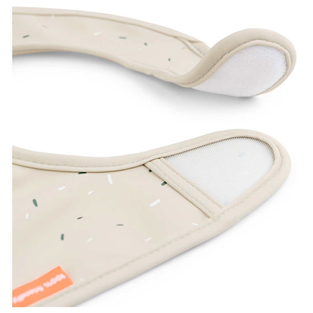 Done By Deer - Bib with Velcro - Pack Of 2 - Lalee Sand
