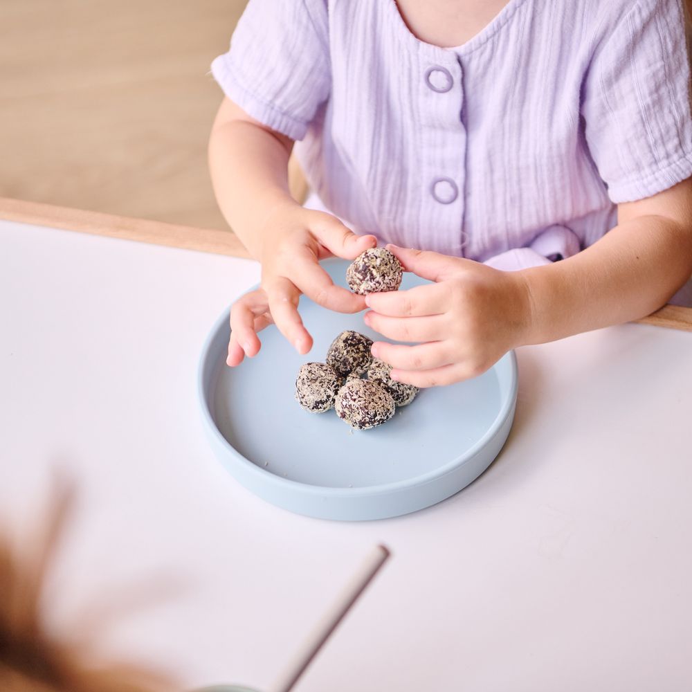 Minikoioi Basics Plate - Mineral Blue