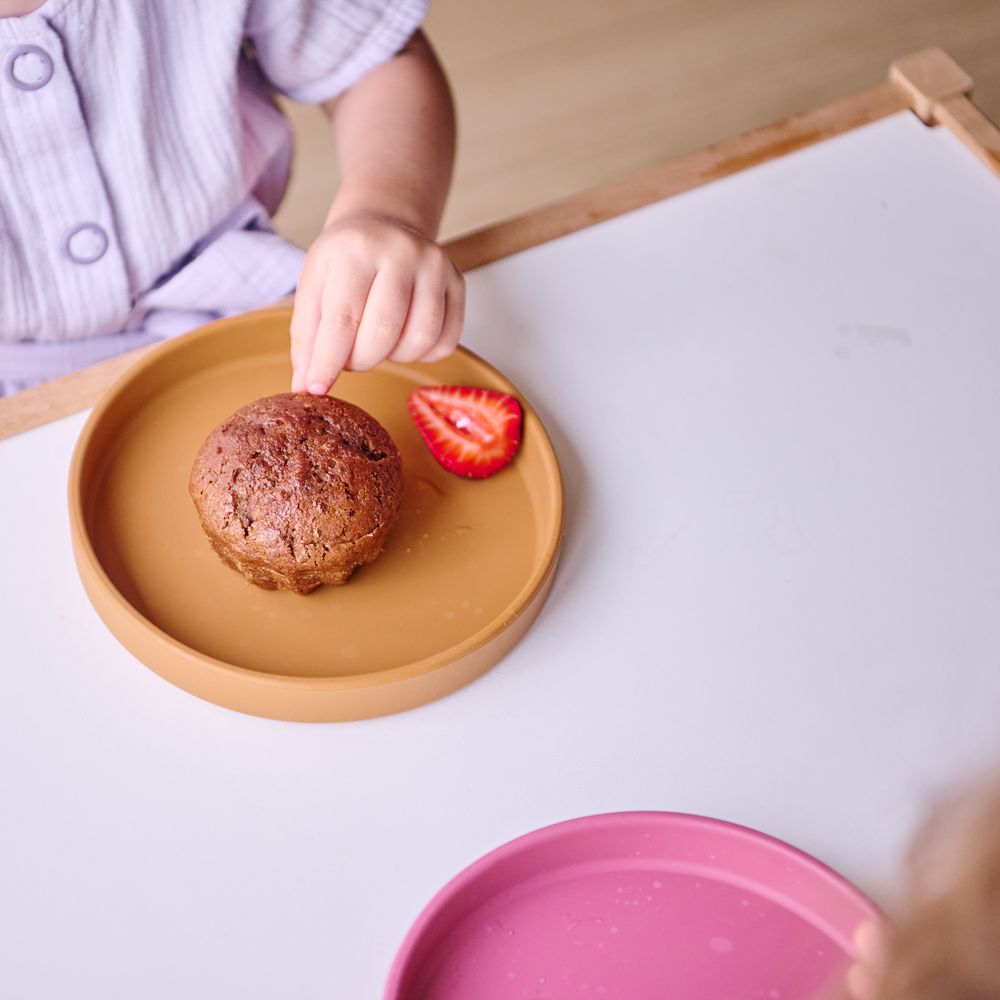 Minikoioi Basics Plate - Woody Brown