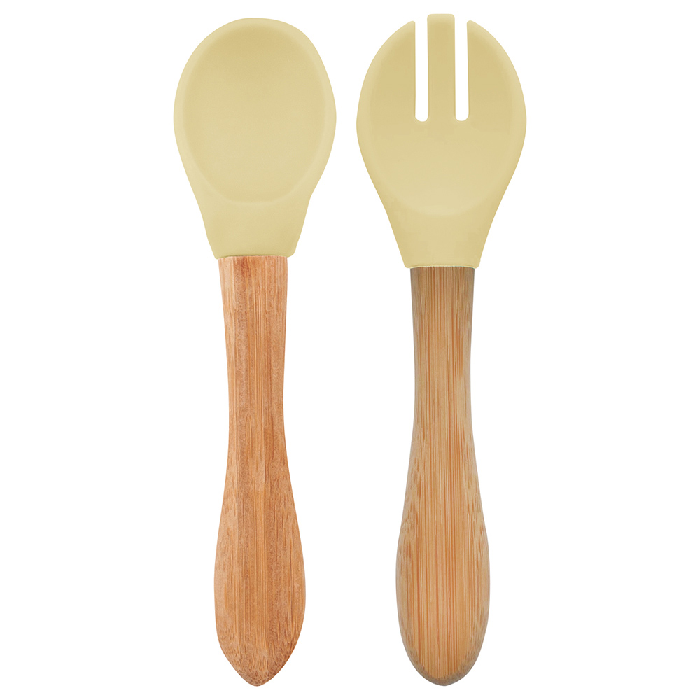 Minikoioi Dig In Spoon & Fork - Mellow Yellow