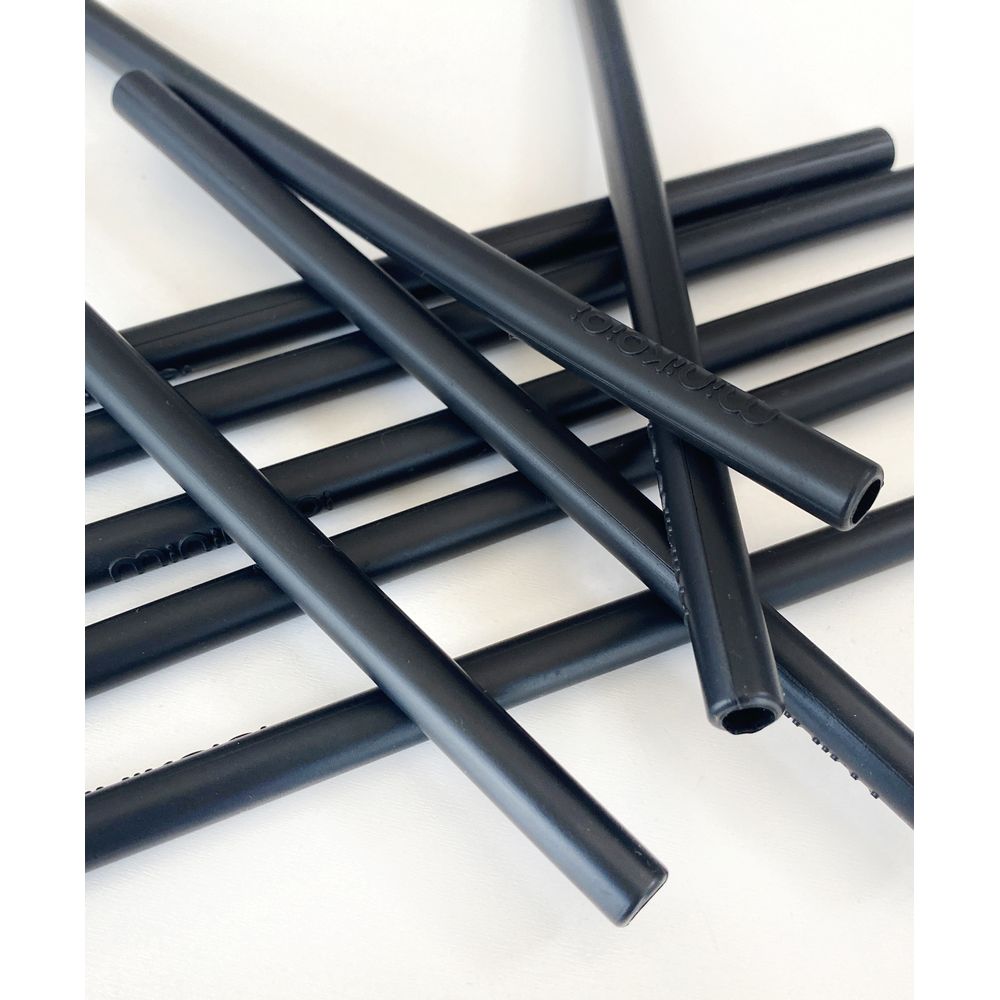 Minikoioi - Straws - Pack of 10 - Bitter Black