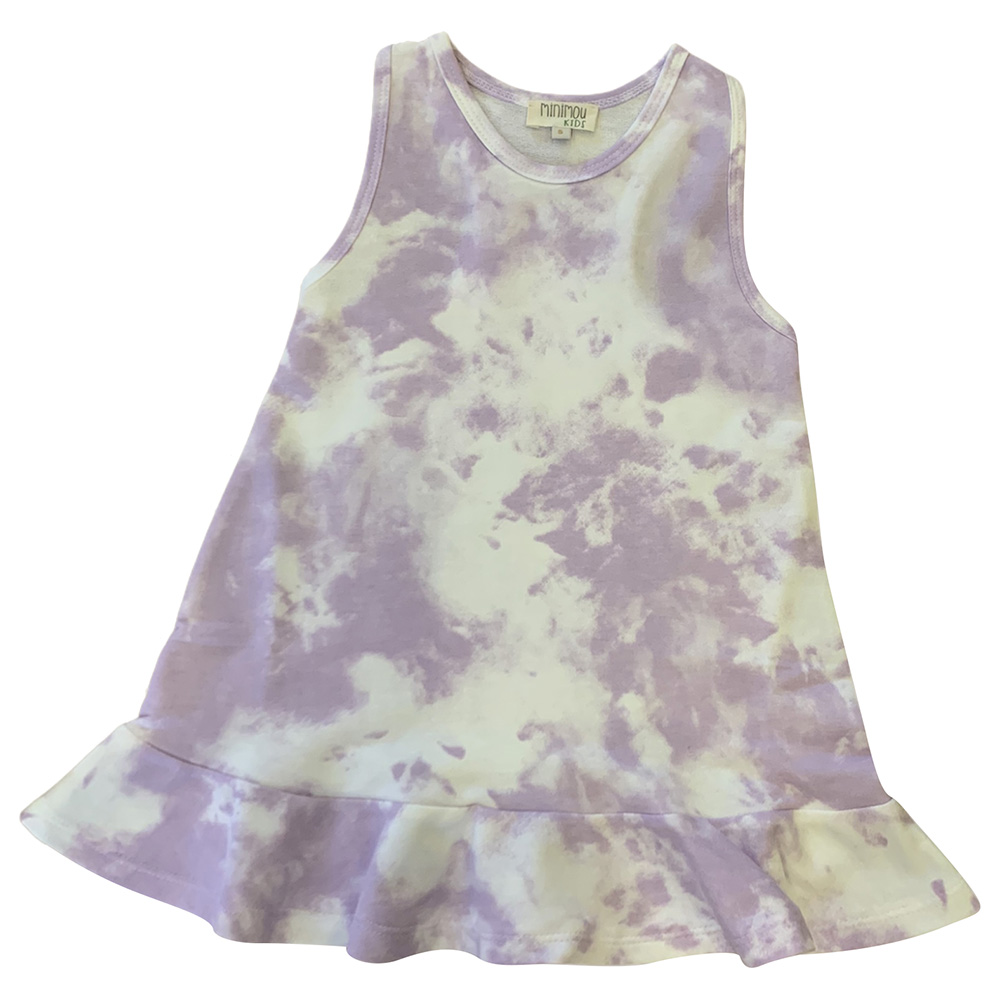 Minimou Kids Halter Back Dress - Pink