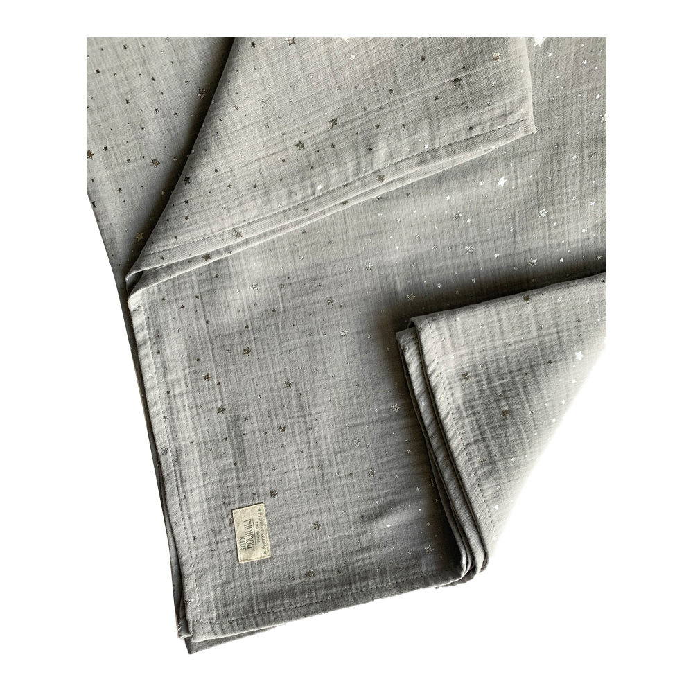 Minimou Kids - Shinny Muslin - Grey