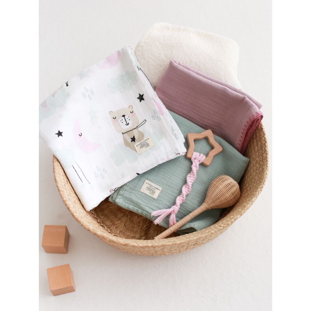 Minimou Kids - Organic Muslin - Bear