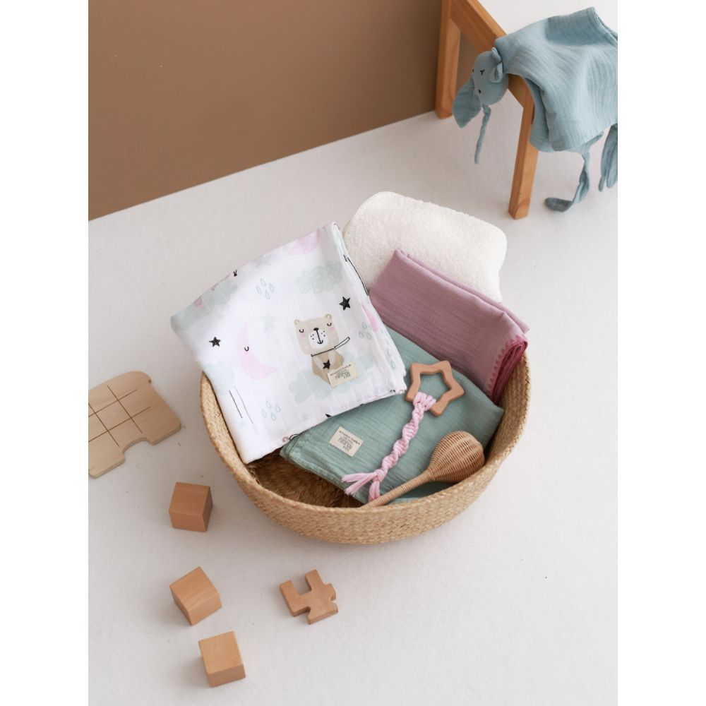 Minimou Kids - Organic Muslin - Bear