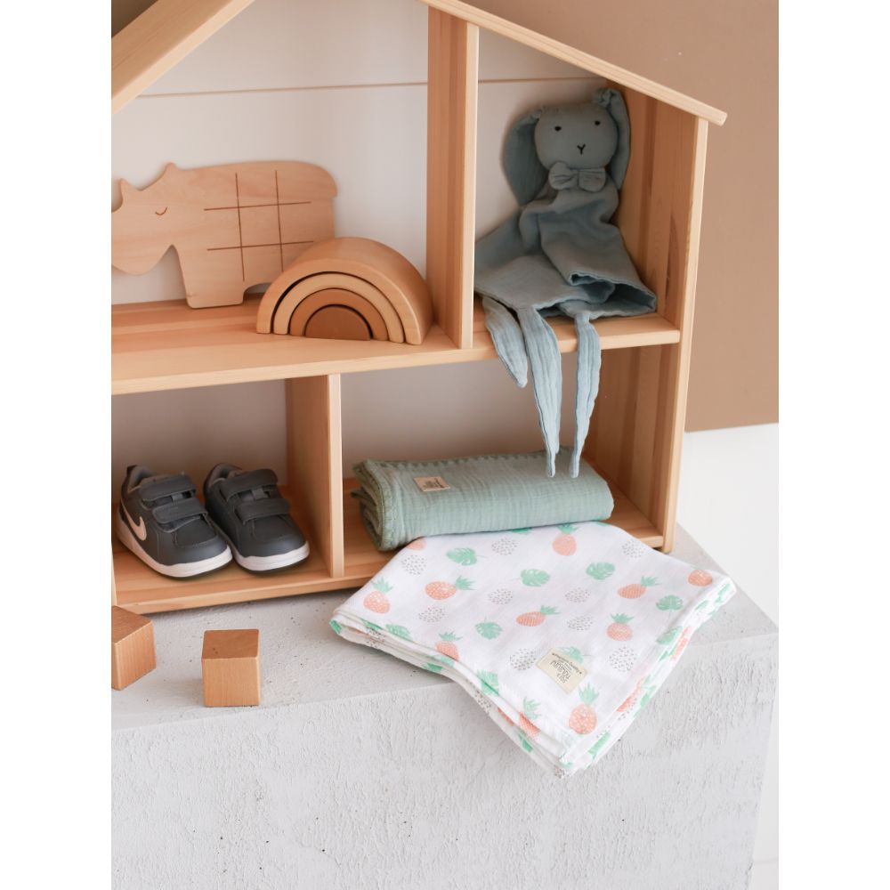 Minimou Kids - Organic Muslin - Pineapple
