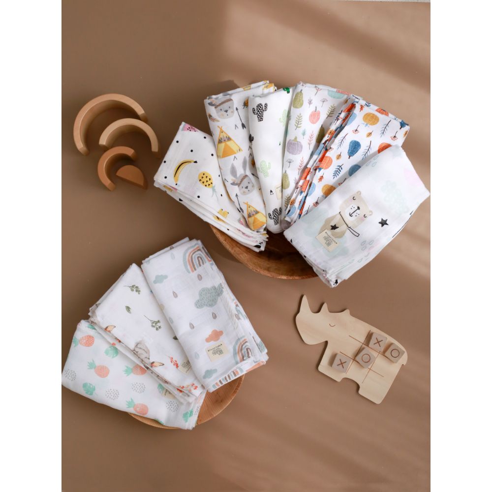 Minimou Kids - Organic Muslin - Rainbow
