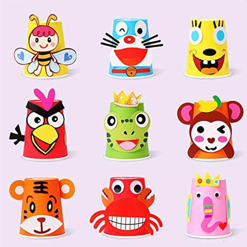 Mumfactory - DIY Crafts & Art Paper Cups Toy