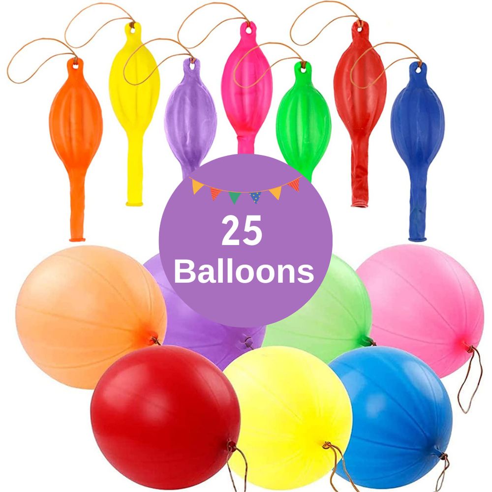 Mumfactory - Punch Birthday Balloons - Large - Pack of 25