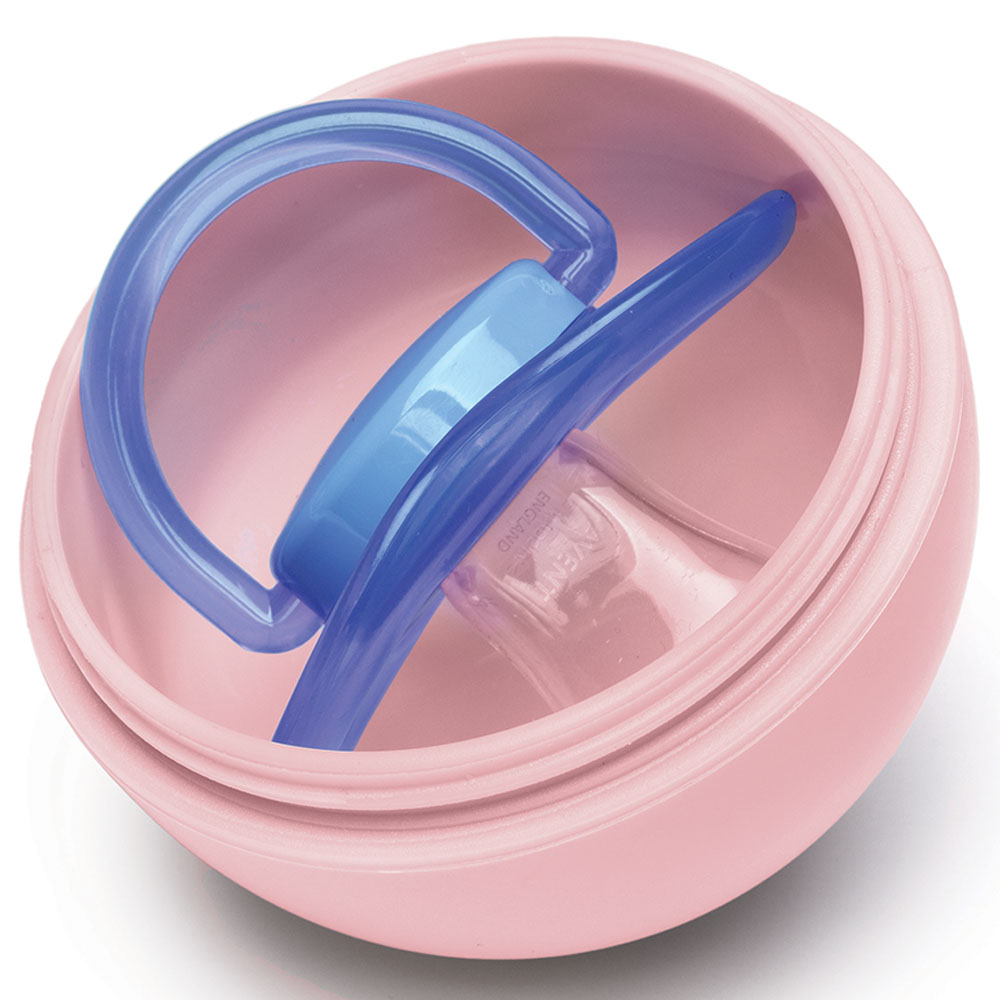 Melii - Pacifier Pod - Pink/Grey 