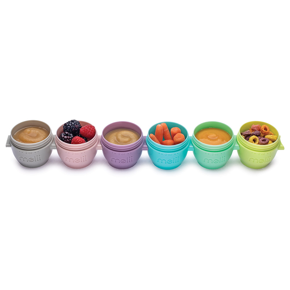 Melii - Snap & Go Pods - 2Oz - Set Of 6 