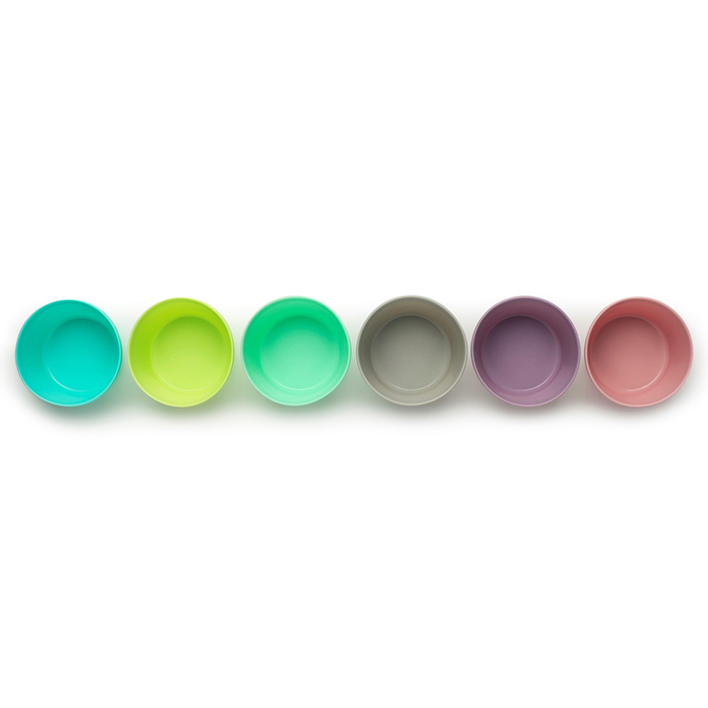 Melii Rainbow Silicone Food Cups - 83ml