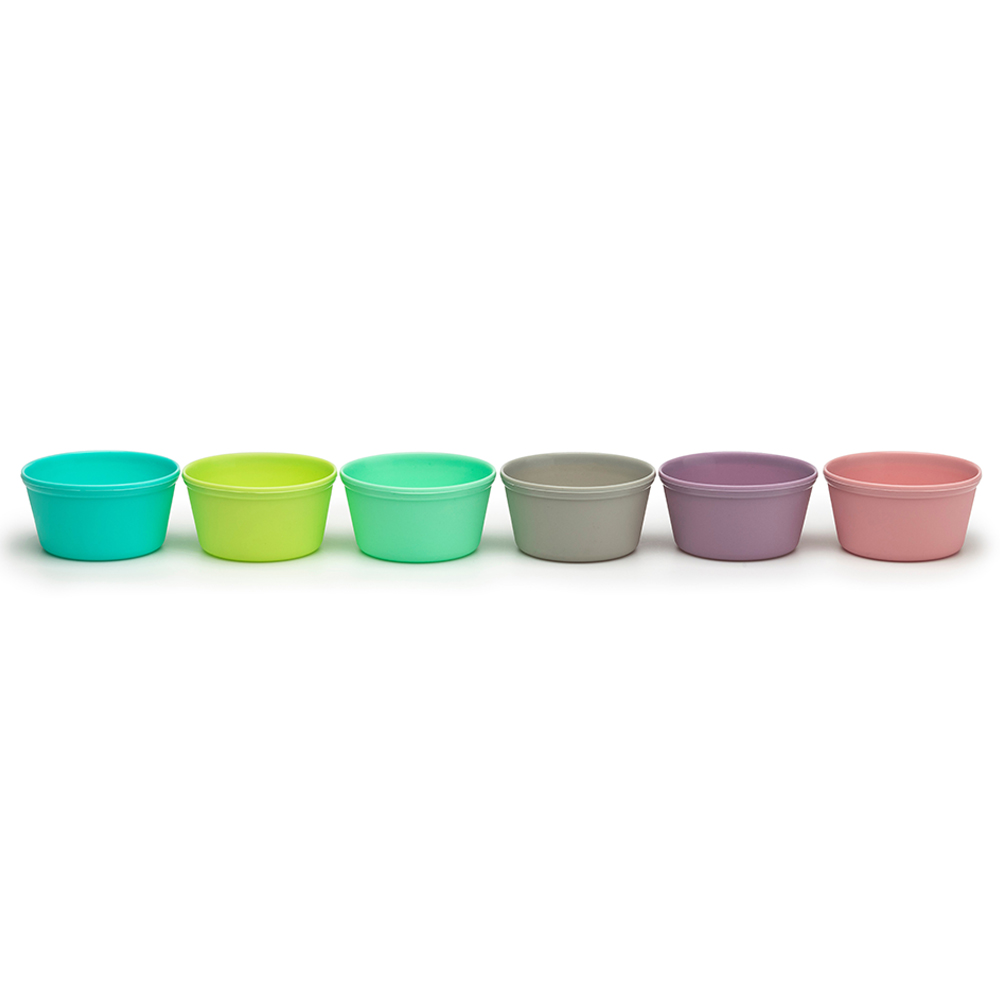 Melii Rainbow Silicone Food Cups - 83ml