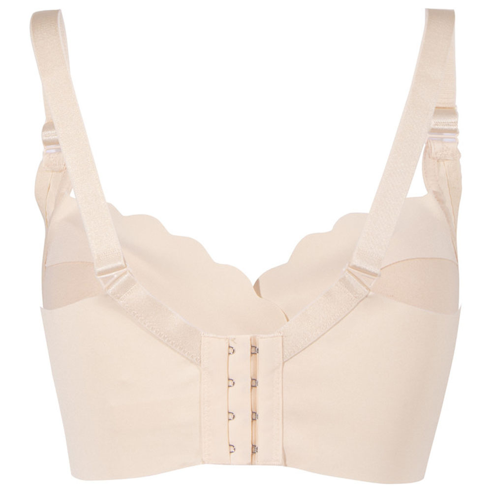 Okus - Elegant Seamless Maternity & Nursing Bra - Beige