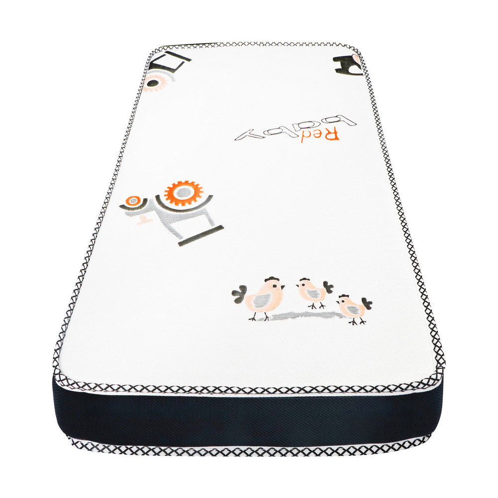 Moon Crib Mattress with Mattress Protector 60 x 120 x 10 cm