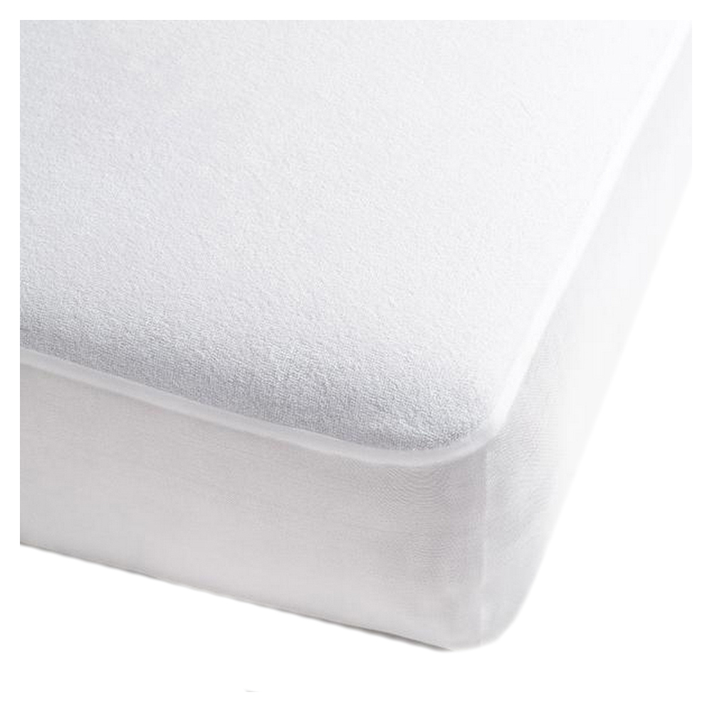 Moon Crib Mattress with Mattress Protector 70 x 133 x 10 cm