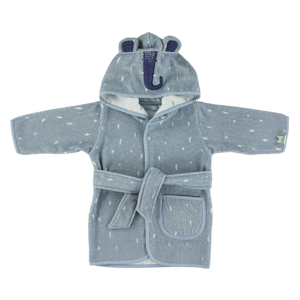 Trixie Mrs. Elephant Bathrobe - Blue