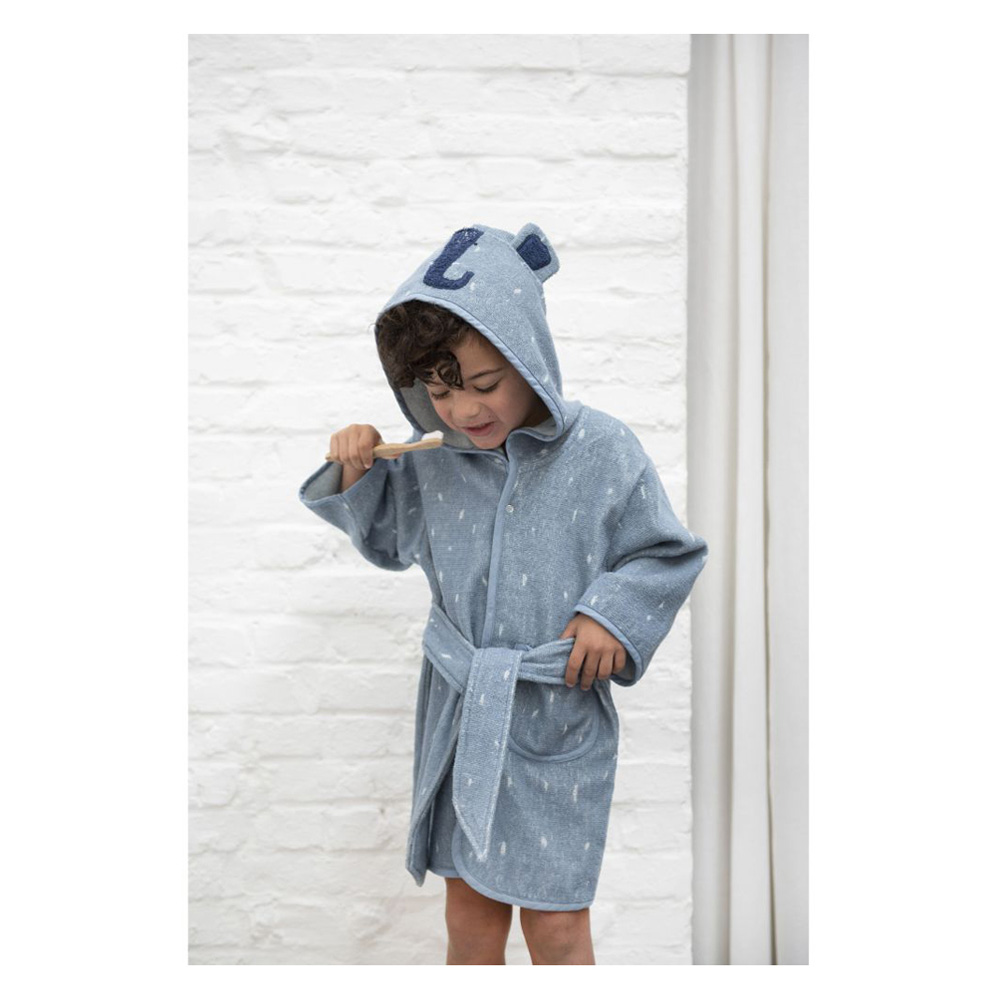Trixie Mrs. Elephant Bathrobe - Blue