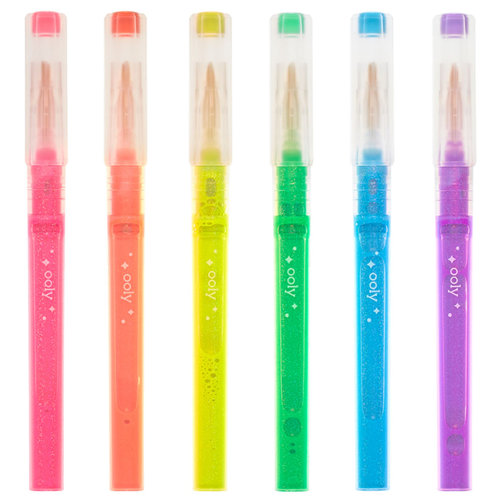 Ooly - Oh My Glitter! Highlighters - Set Of 6