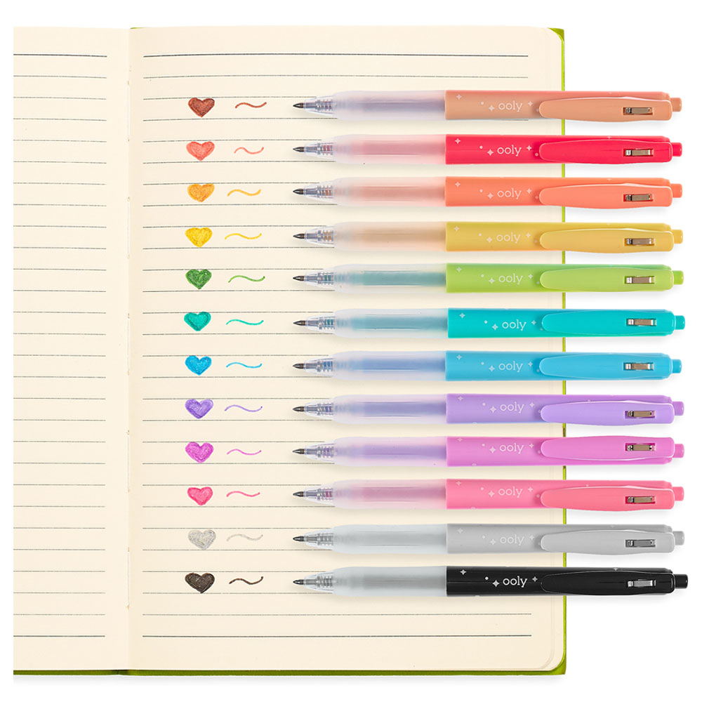 Ooly - Oh My Glitter! Gel Pens - Set Of 12