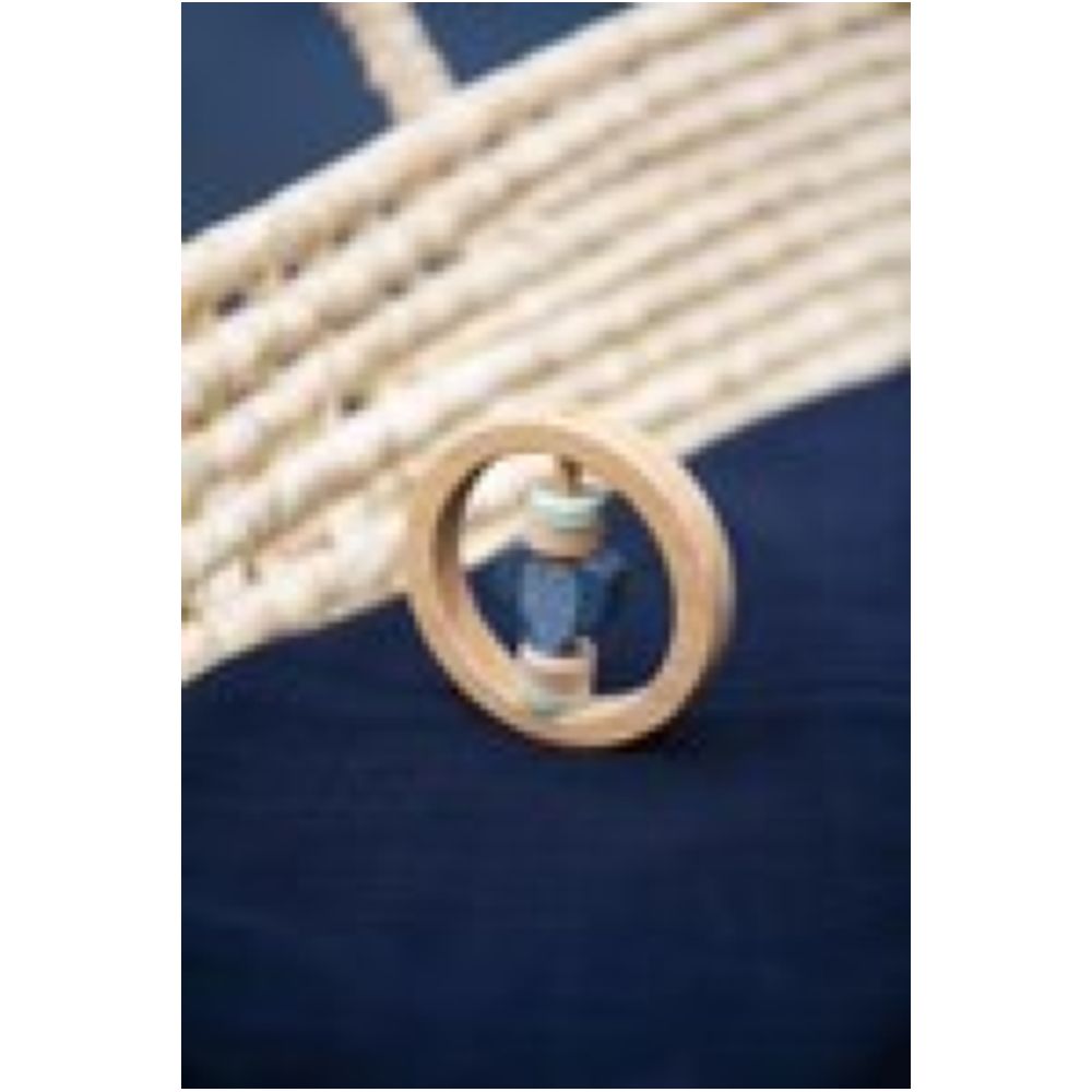 Trixie - Wooden Round Rattle - Mrs. Elephant