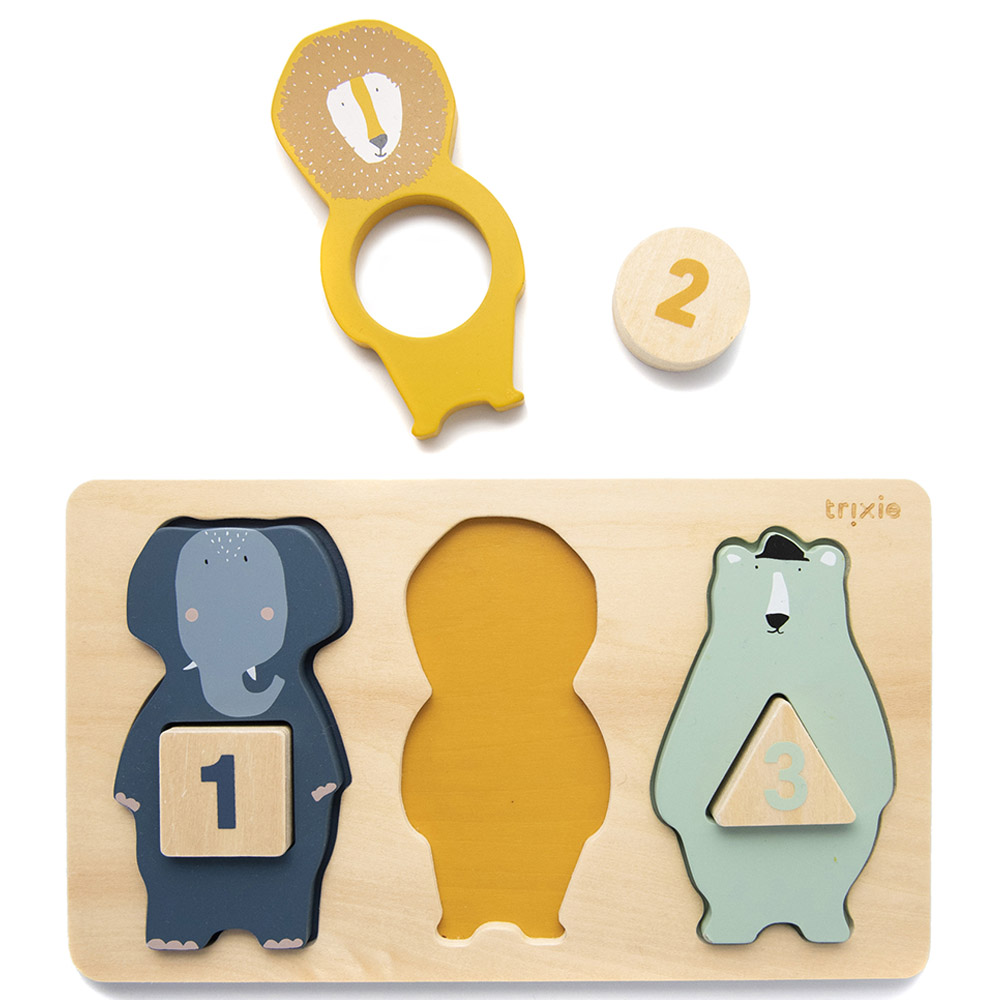 Trixie - Wooden Counting Puzzle