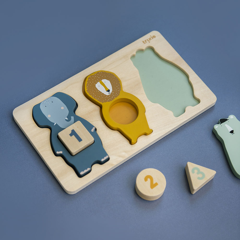 Trixie - Wooden Counting Puzzle