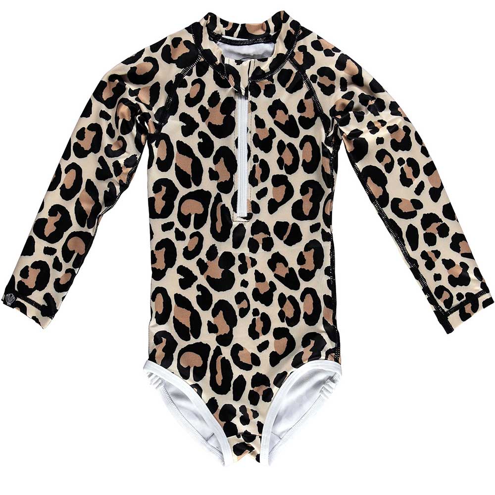 Beach & Bandits Leopard Shark Long Sleeve Swimsuit