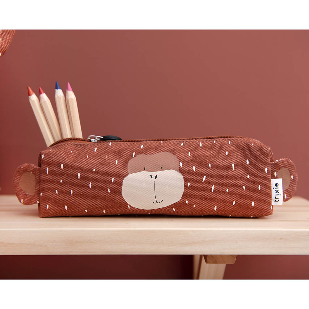 Trixie - Mr. Monkey Pencil Case Long
