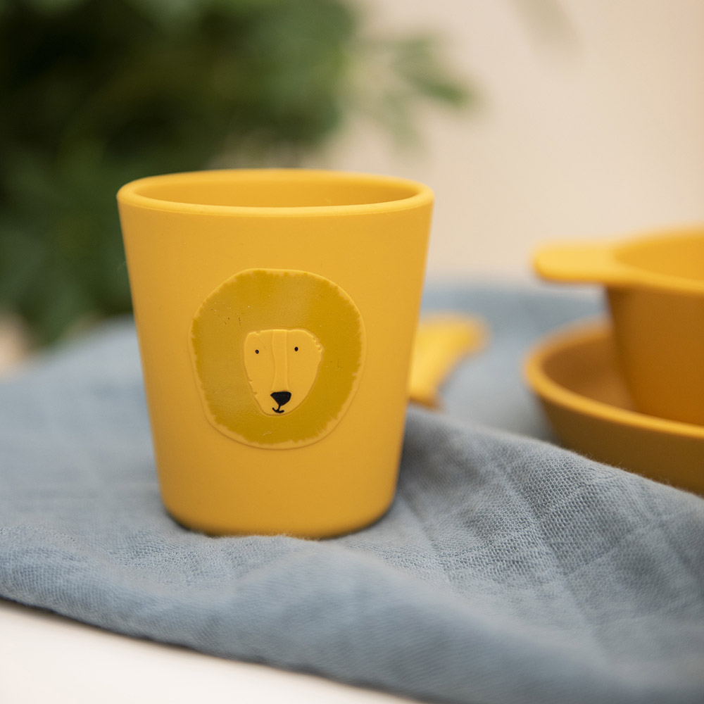 Trixie - Mr. Lion Silicone Cup - Pack Of 2 - 160ml