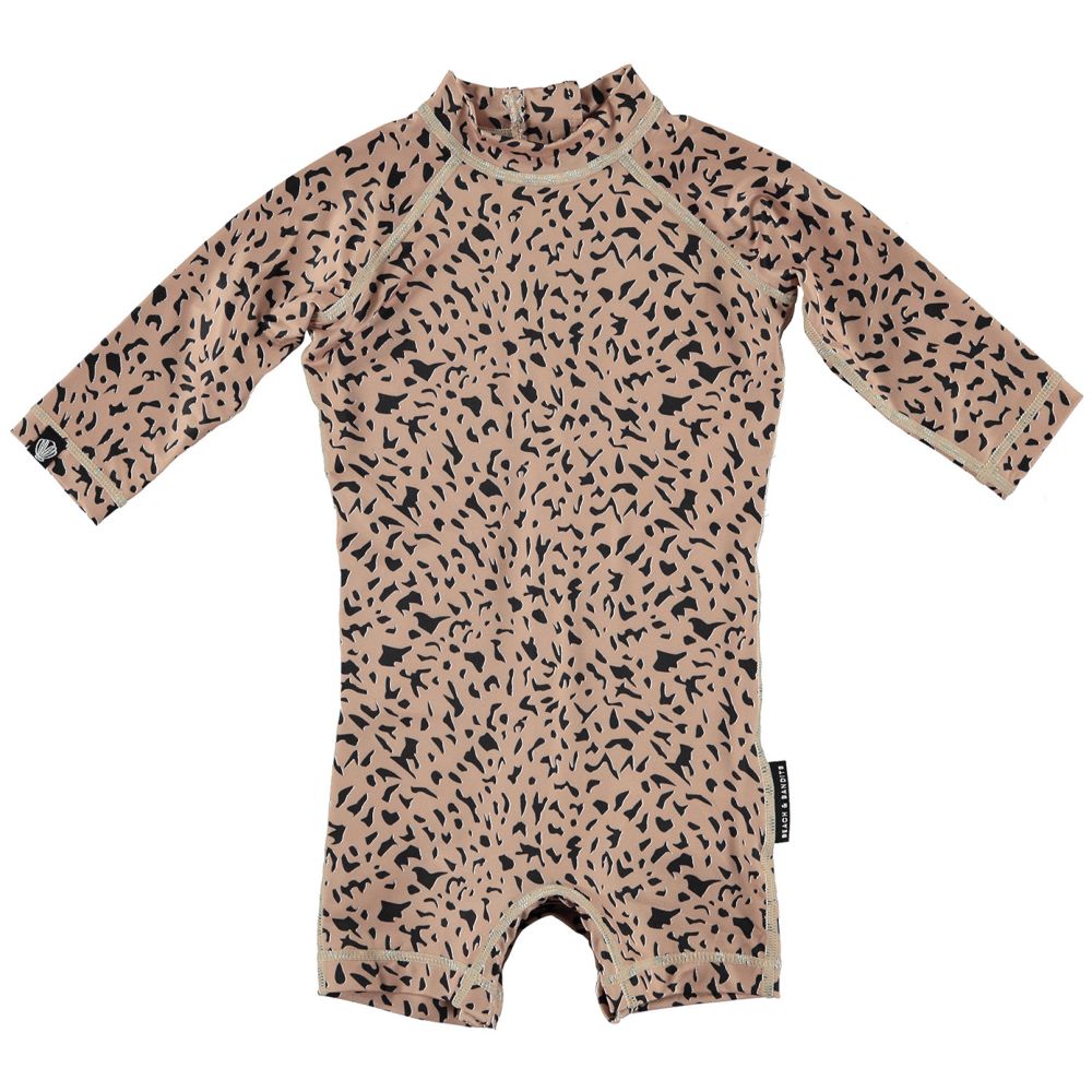 Beach & Bandits Boys' Desert Shark Long Sleeve Baby Swimsuit