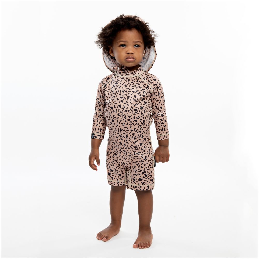 Beach & Bandits Boys' Desert Shark Long Sleeve Baby Swimsuit