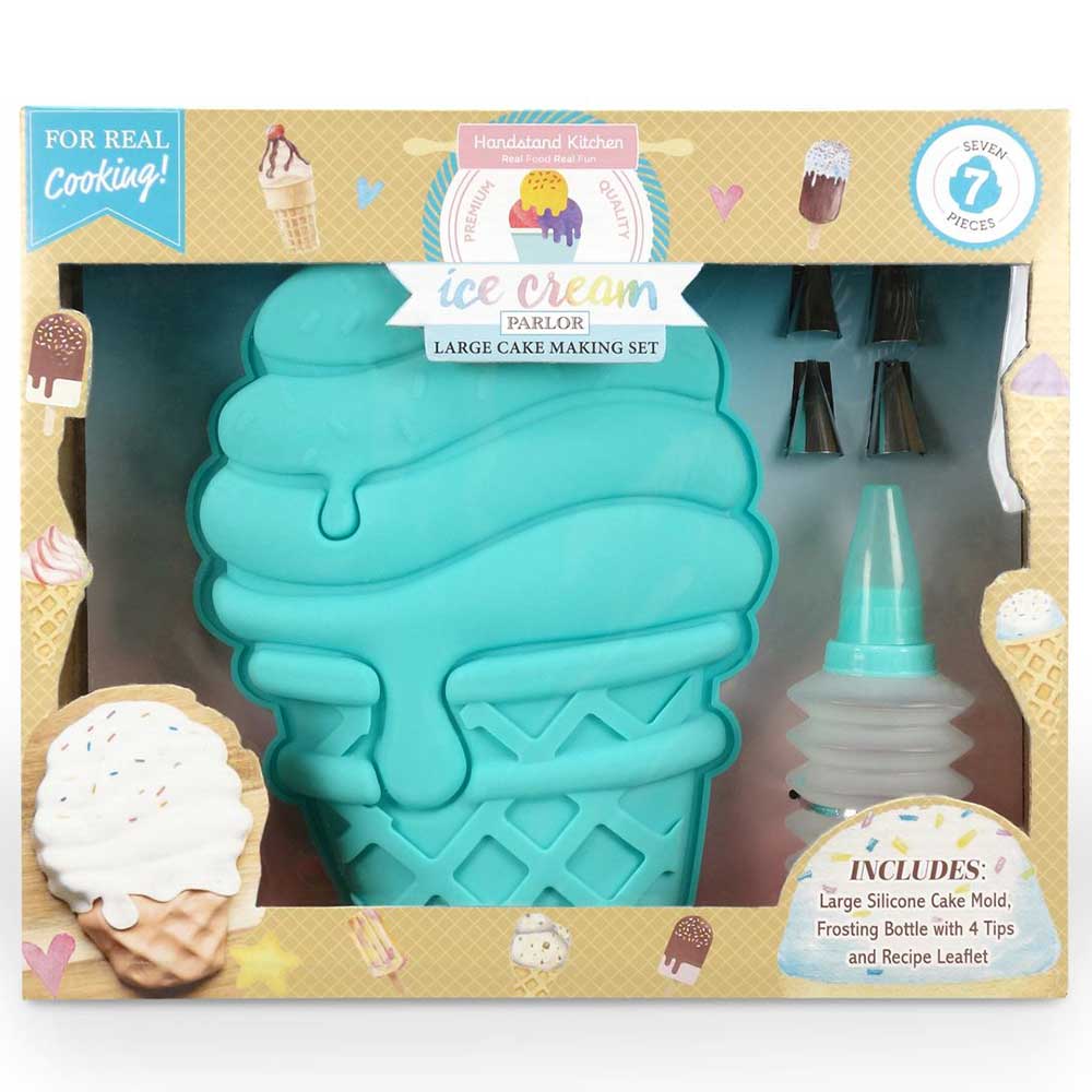 Handstand Kitchen - Ice Cream Parlor Cake Making Set - Green