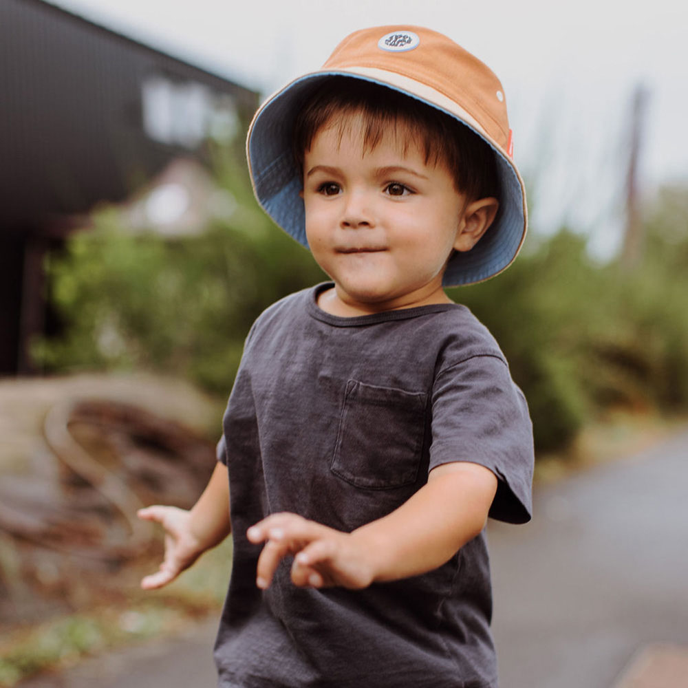 Hello Hossy - Mini Chestnut Bucket Hat