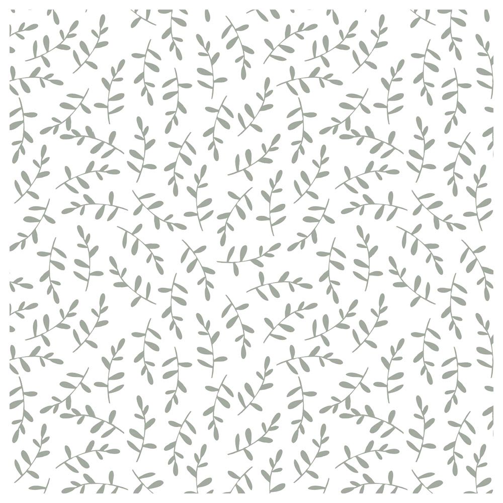 Lulujo - Muslin Change Pad Cover 80 x 40 cm - Greenery