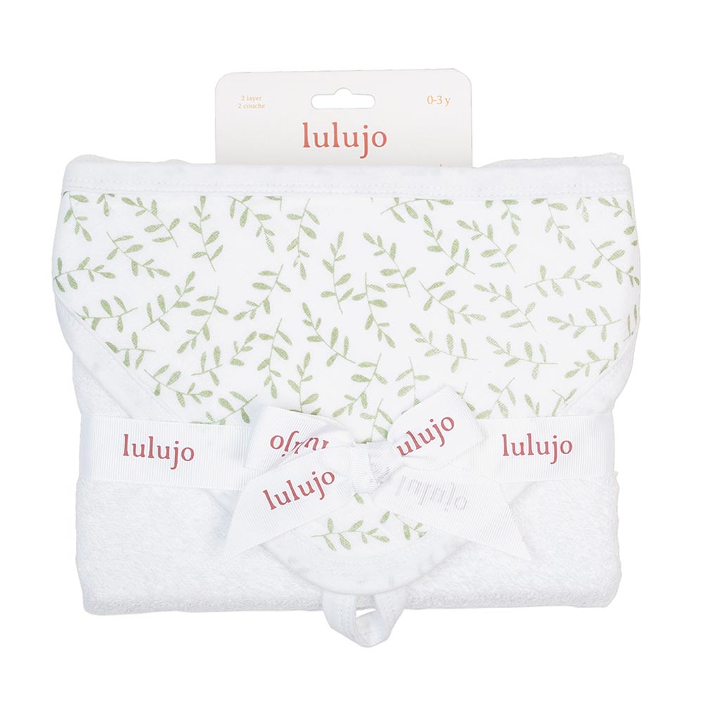Lulujo - Hooded Towel - Greenery