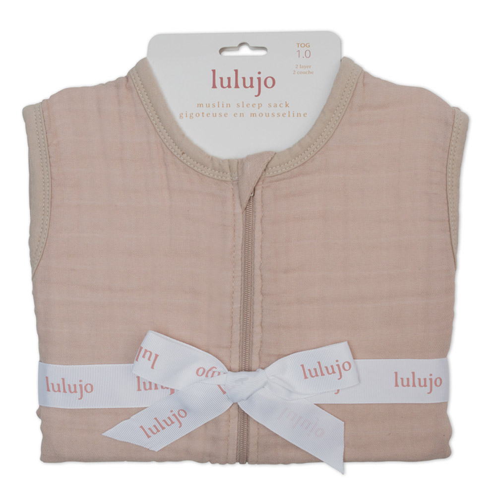 Lulujo - Muslin Sleeping Bag - Sand