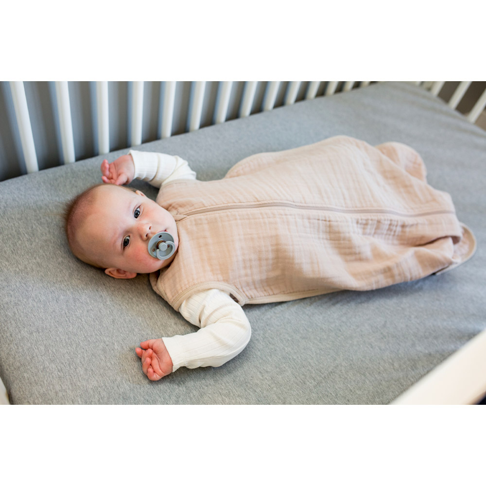 Lulujo - Muslin Sleeping Bag - Sand
