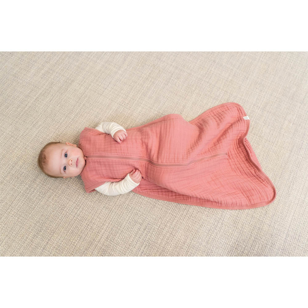 Lulujo - Muslin Sleeping Bag - Rose