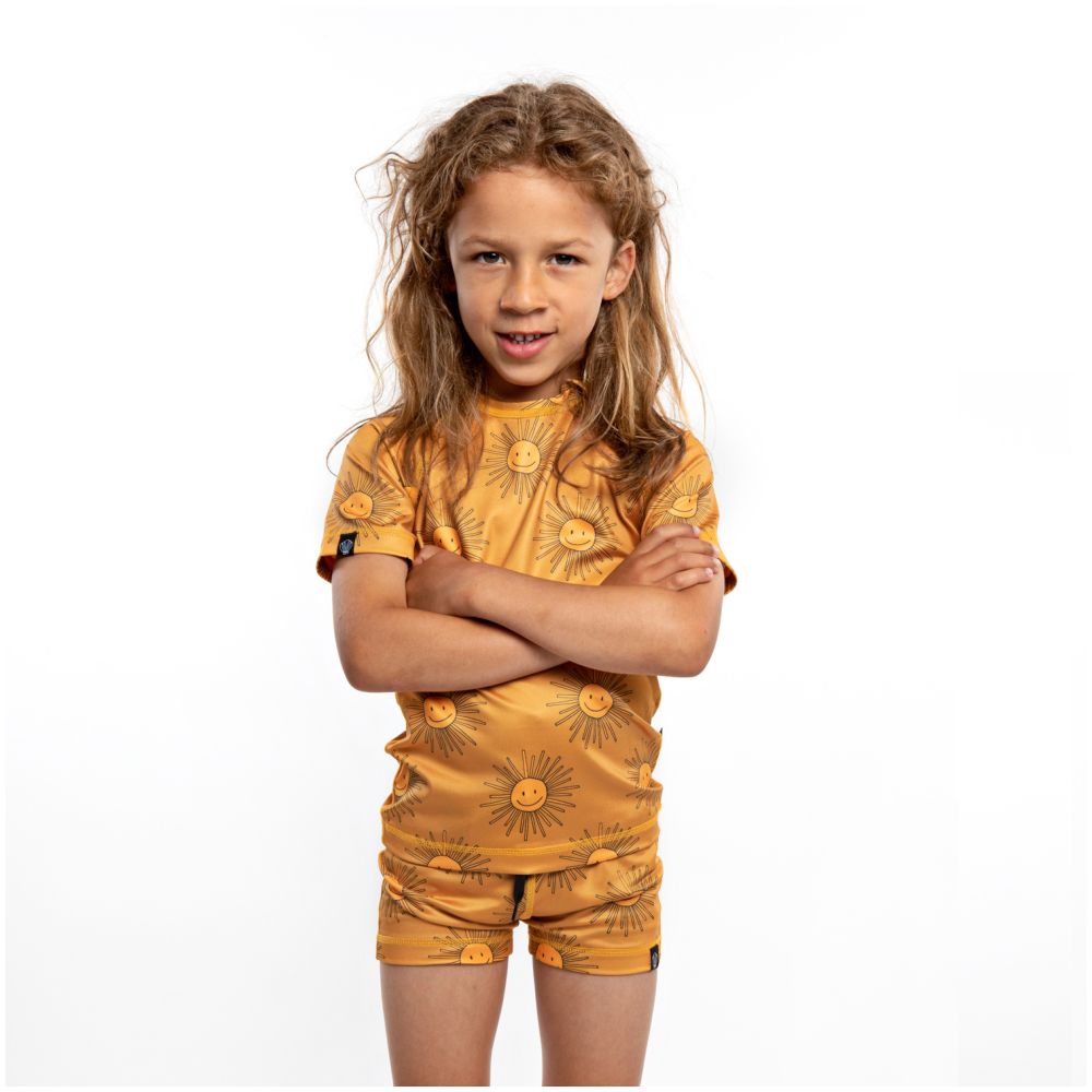 Beach & Bandits Boys' Spread Sunshine Swim Shorts