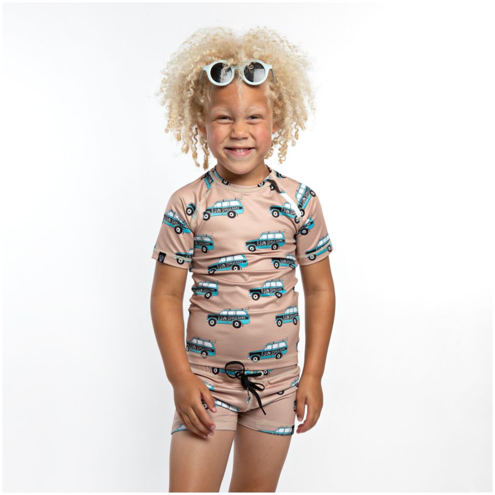 Beach & Bandits Boys' Sunshine Gang Swim Shorts