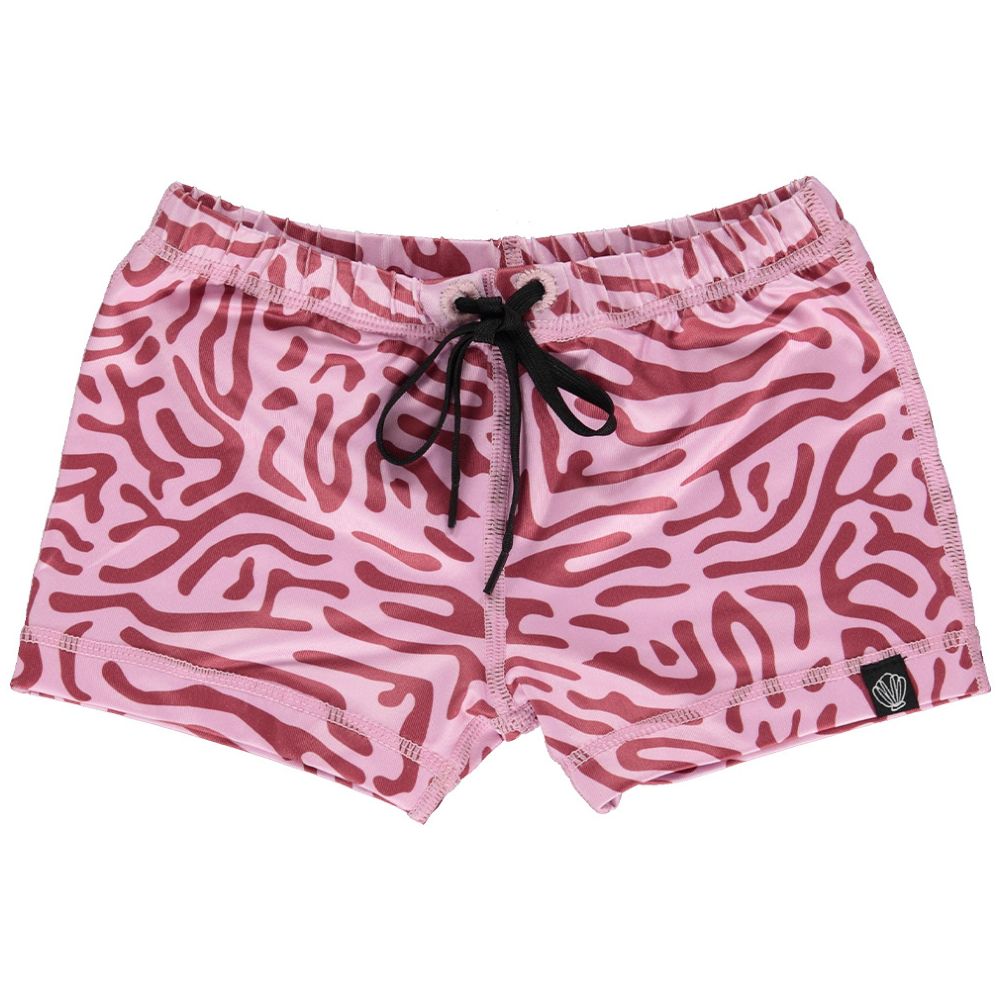 Beach & Bandits Floral Swim Shorts - Coral