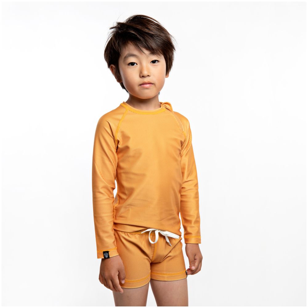 Beach & Bandits Golden Ribbed Swimshort