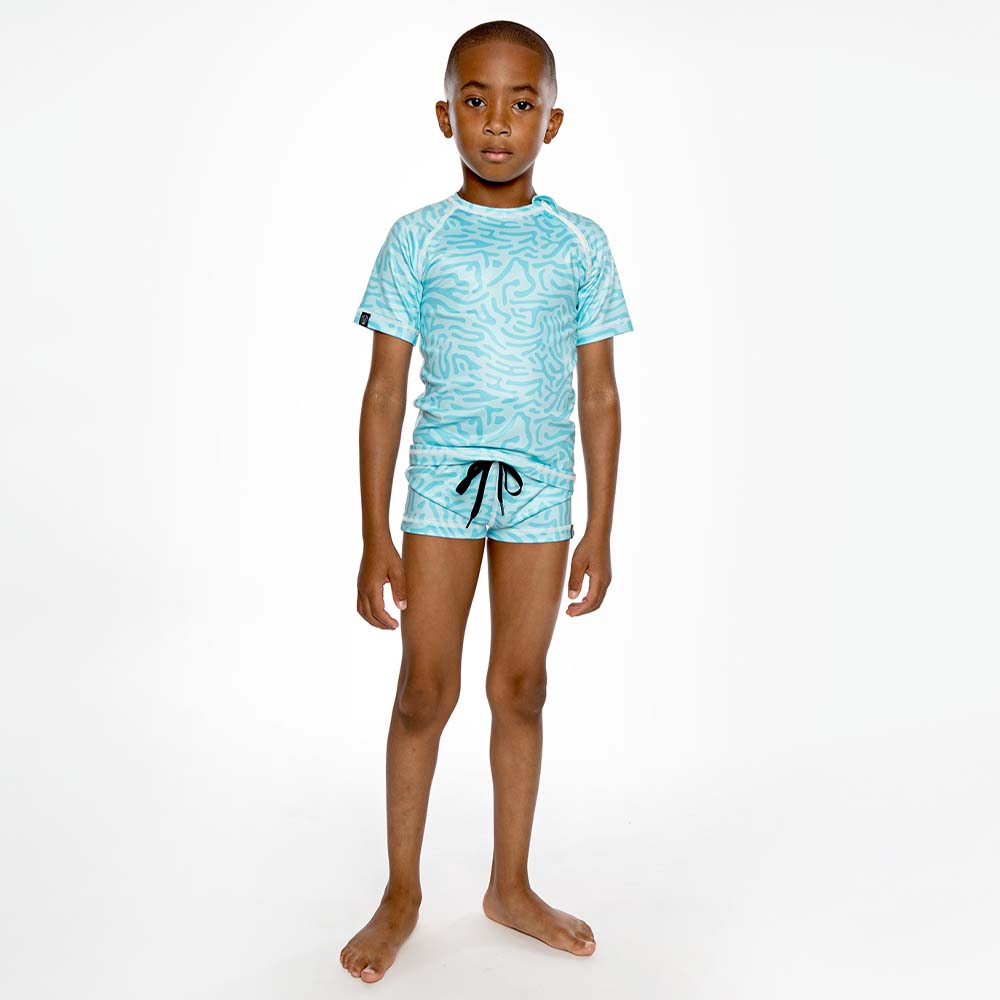 Beach & Bandits Reef Swim Shorts - Blue