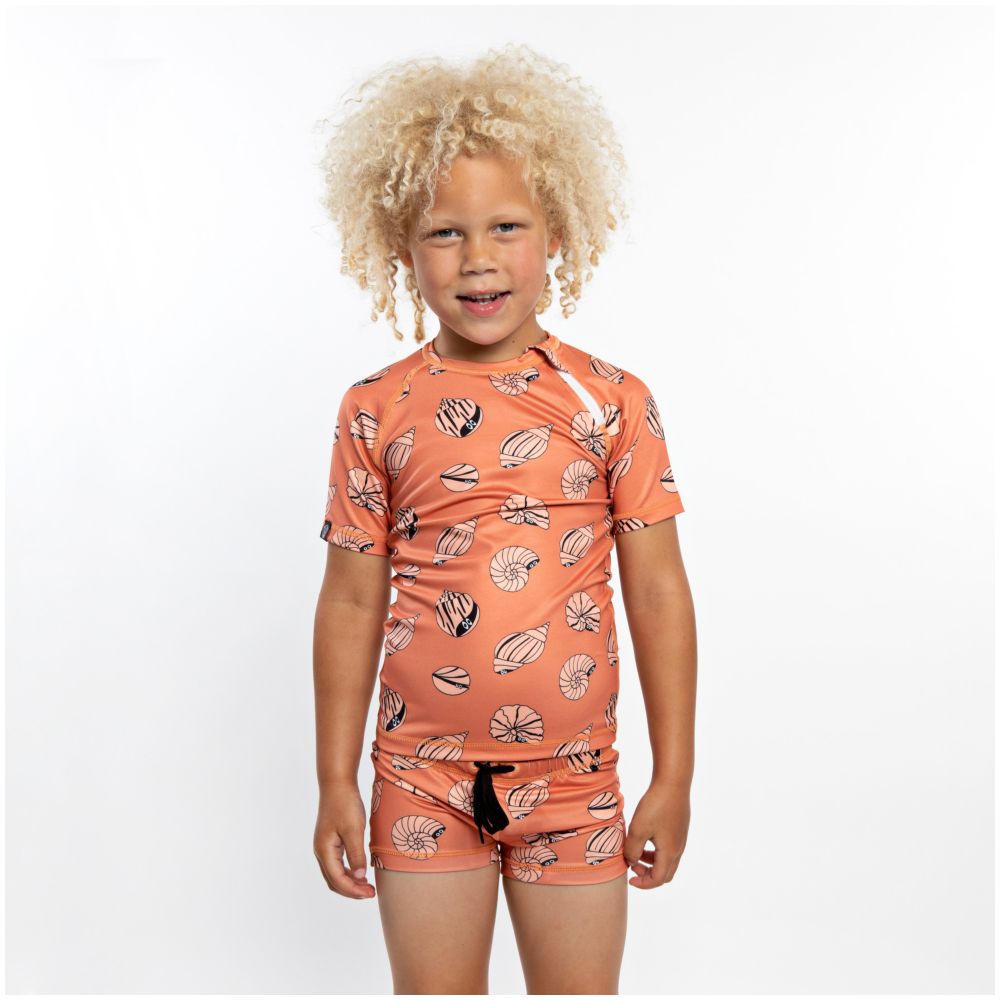 Beach & Bandits Seashell Print Swim T-Shirt