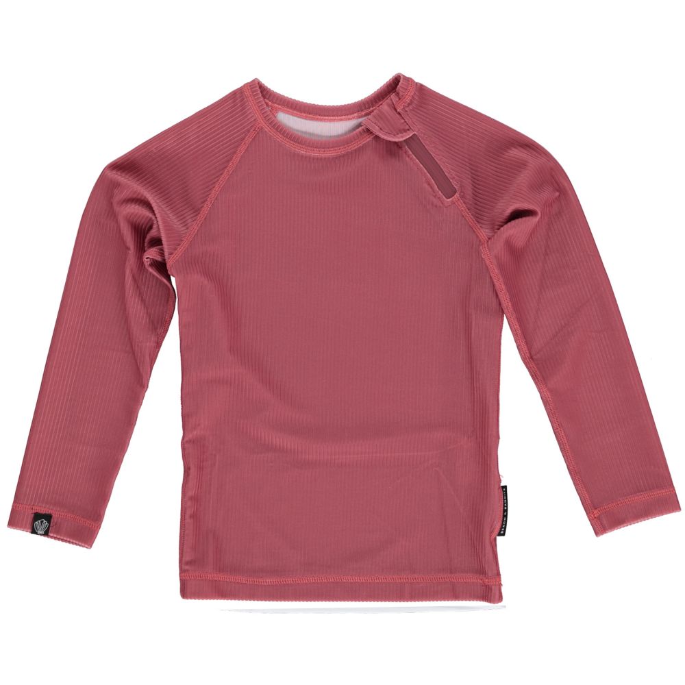 Beach & Bandits Garnet Ribbed Long Sleeve T-Shirt