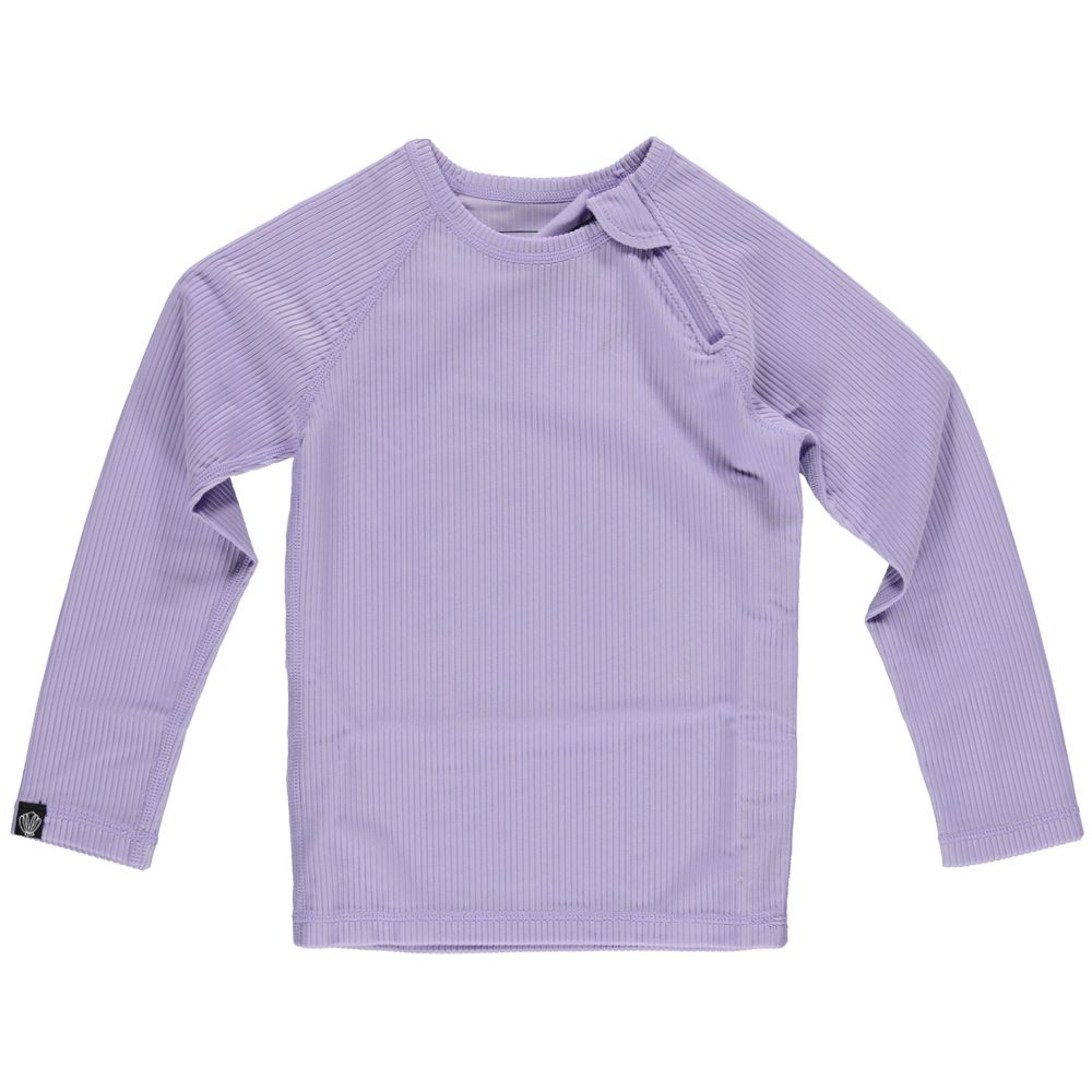 Beach & Bandits Ribbed Long Sleeve T-Shirt - Lavender