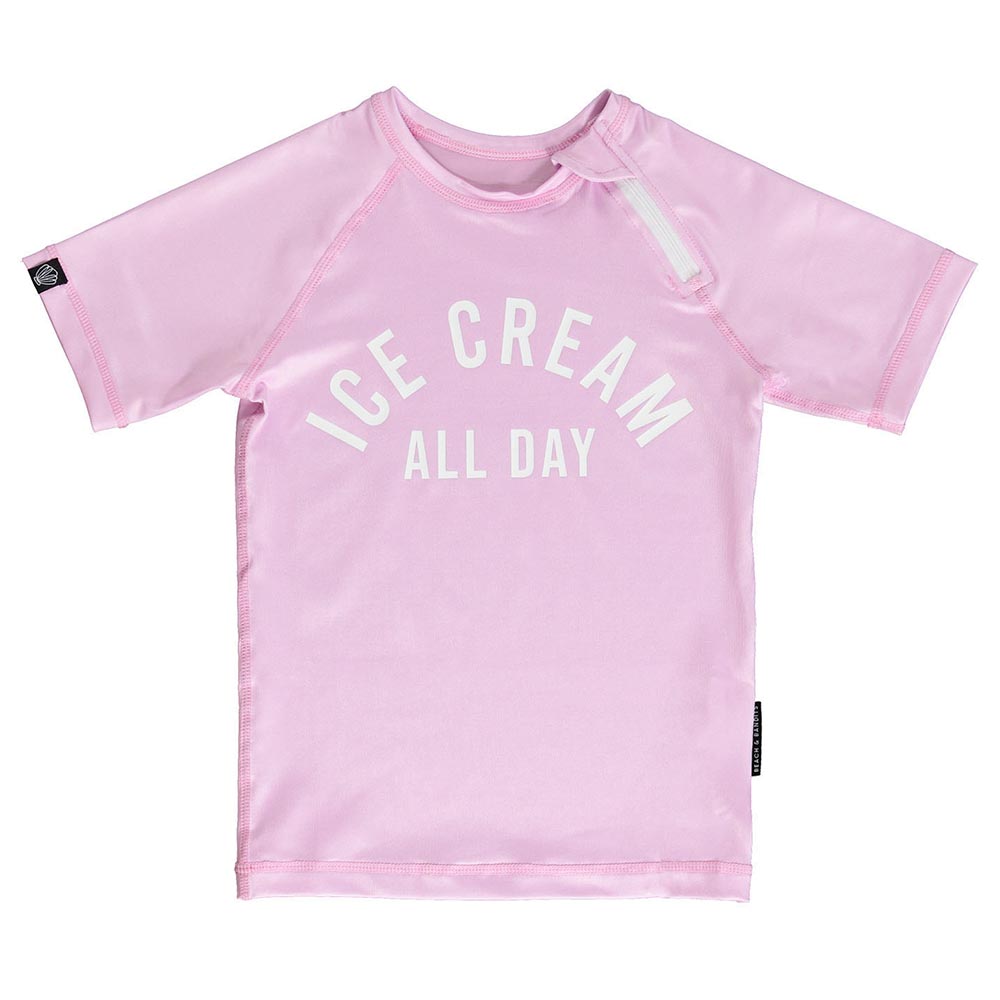 Beach & Bandits Ice Cream All Day Swim T-Shirt - Pink