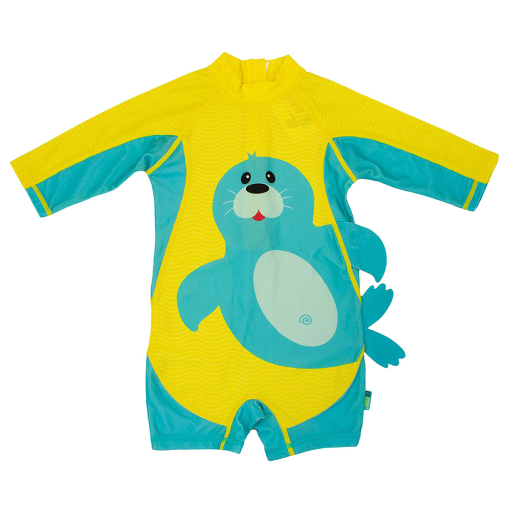 Zoocchini Seal One Piece Surf Suit - UPF 50+